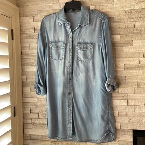 Neiman Marcus Chambray tunic
